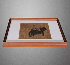 武汉书画装裱配框服务案例